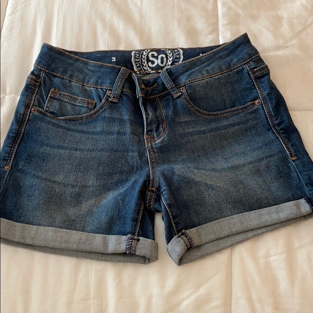 SO Authentic American Jean Shorts “midi” size 3